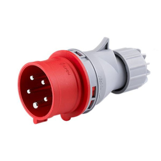 Wtyczka przenośna 32A 5P 400V 3P+Z+N IP44